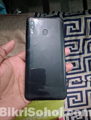 Samsung a30 (display nosto)